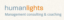 Logo Human Lights Entreprise et Progrès