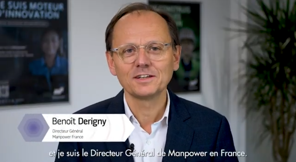 Visuel vidéo Benoît Derigny Manpower Entreprise et Progrès