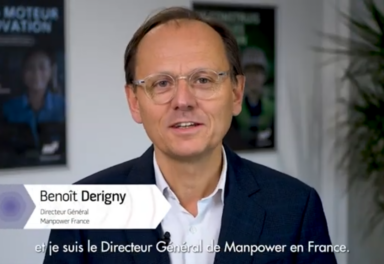 Visuel vidéo Benoît Derigny Manpower Entreprise et Progrès