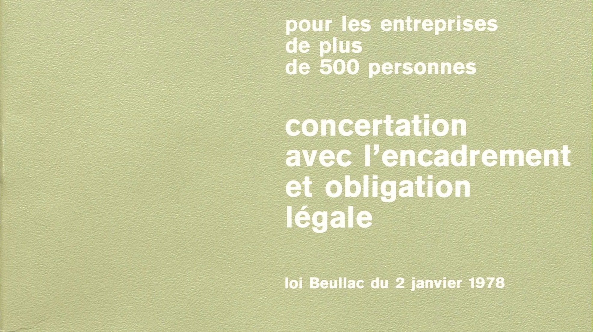 Concertation avec l’encadrement et obligation légale : Guide pratique suite à la loi Beullac (1978)