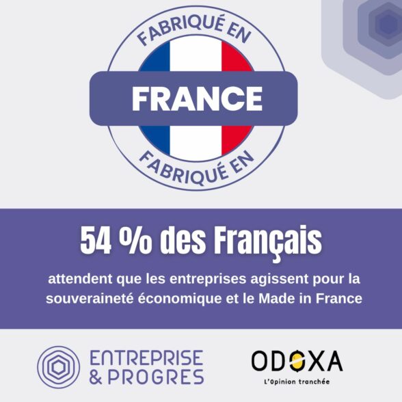 Sondage Entreprise et Progrès 2026 souveraineté
