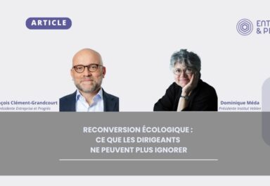 Rencontre Dominique Méda et François Clément-Grandcourt