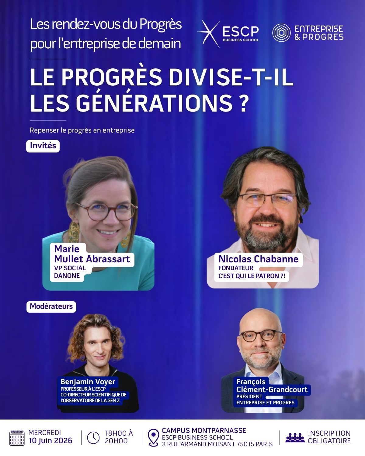 Le progrès divise-t-il les générations V2