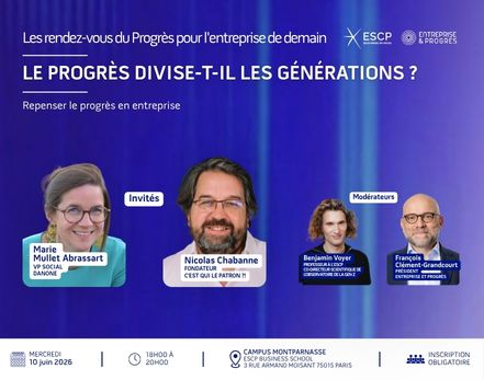 Rdv du Progrès Entreprise et Progrès