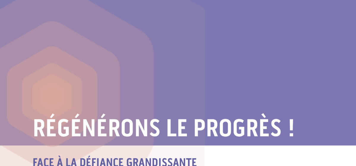 couverture Régénérons le Progrès