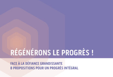 couverture Régénérons le Progrès