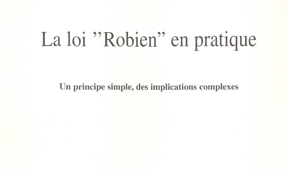 La loi Robien en pratique _mars 1997