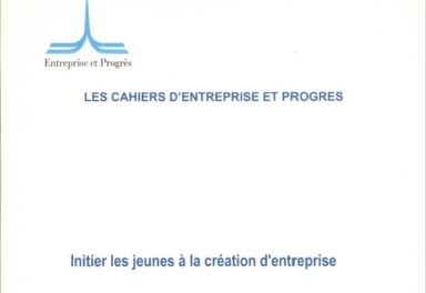 Couverture Initier les jeunes à la création d'entreprise