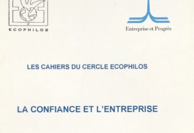 Couverture La confiance et l'entreprise