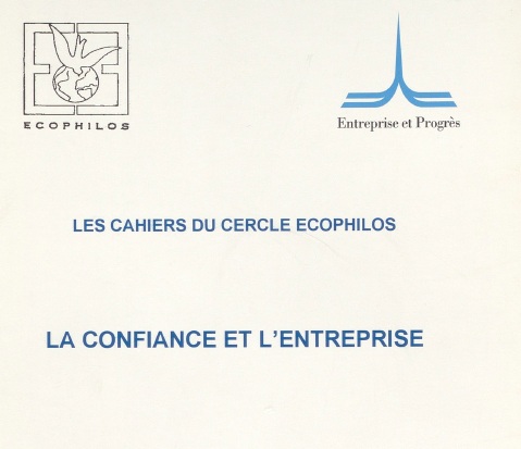 Couverture La confiance et l'entreprise