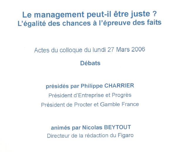Le management peut-il être juste