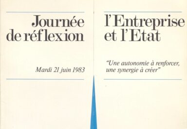 Journée de réflexion l'Entreprise et l'État