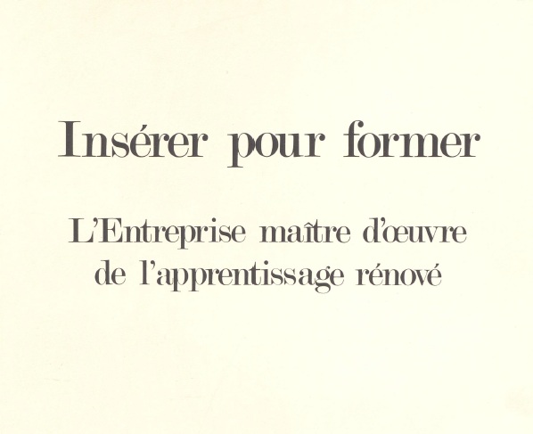 Couverture Insérer pour former
